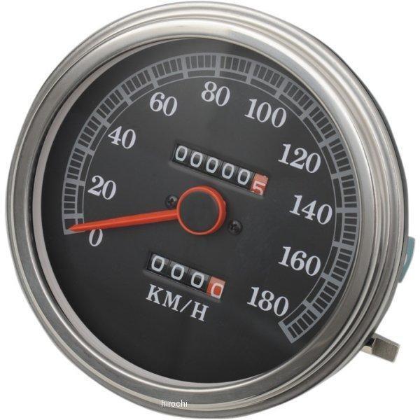 【USA在庫あり】 2210-0345 DRAG スピードメーター (km/h) 2:1 89年-95年 FL-スタイル JP店
