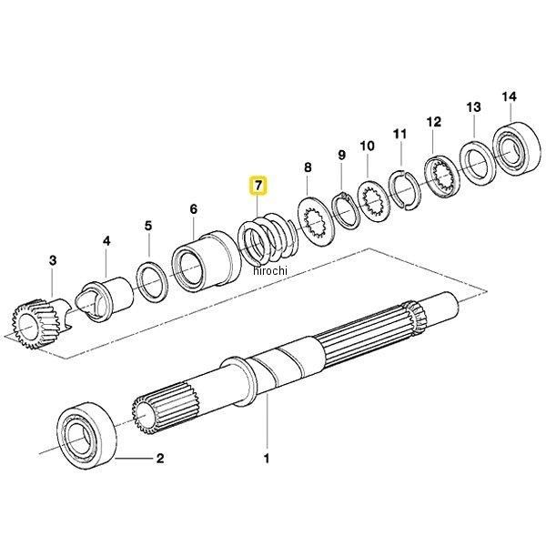 23002330166 BMW純正 コンプレッション スプリング 7，55X39，7X36，8