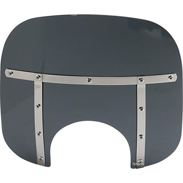 【USA棚卸し資産あり】 2313-0263 メンフィス疑しさ Memphis Shades 陳列窓遮蔽物 ファット 13in高/ともし火幅9in ダークブラックスモーク 車、バイク、自転車-バイク-その他バイクパーツ、アクセサリー用品