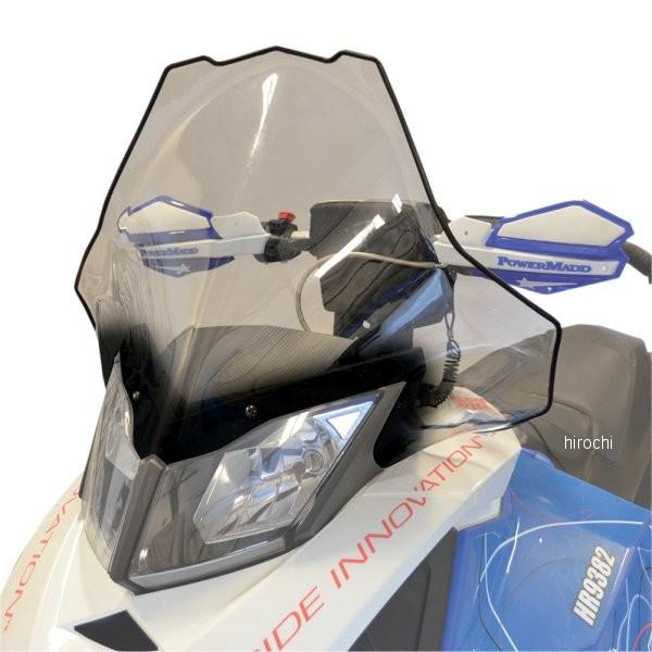 【USA在庫あり】 2318-0131 パワーマッド PowerMadd ウインドシールド コブラ 20インチ(508mm) Ski-Doo クリア JP店