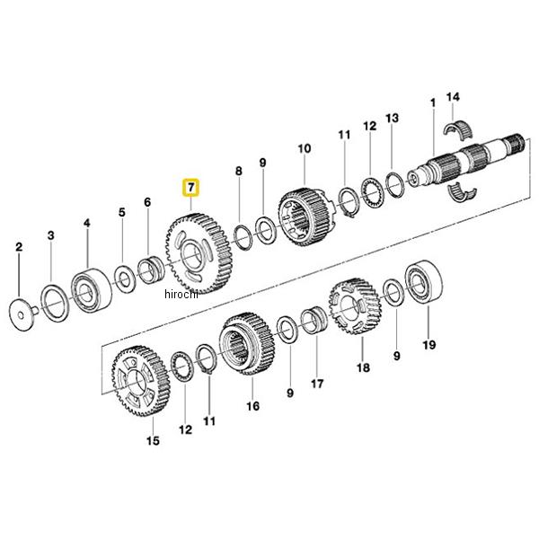 23211451079 BMW純正 Gear wheel 1st gear JP店