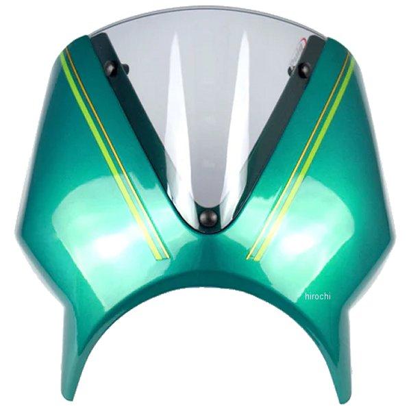 23500D ピラミッドプラスチック Pyramid Plastics フライスクリーン 22年-23年 Z650RS キャンディーエメラルドグリーン JP店 | ブランド登録なし | 02