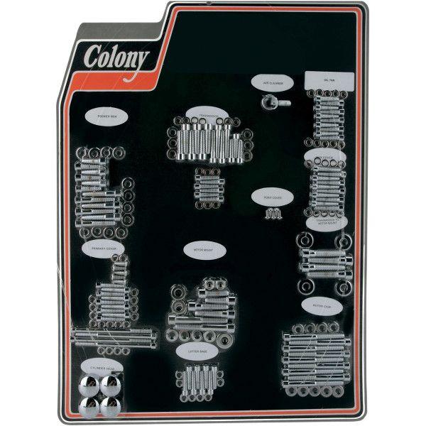 【USA在庫あり】 2401-0427 コロニー Colony Machine ボルトキットト エンジン全体 06年-17年 ダイナ アレン JP店