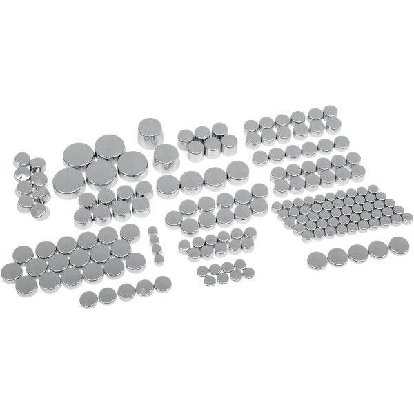 【USA在庫あり】 2401-0693 DRAG ボルトカバー デラックスキット 00年-08年 ソフテイル クローム JP店