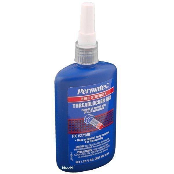 【USA在庫あり】 27140 パーマテックス Permatex 高強度ねじロック剤 242 赤 36ml JP店 | 