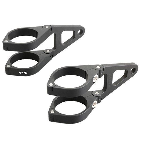 【メーカー在庫あり】 27903 デイトナ アルミヘッドライトブラケット ショート φ41 黒 JP店 | DAYTONA（バイク用品）