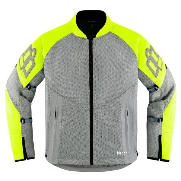 2820-5948 アイコン ICON 春夏模範例 上衣 JACKET MESH AF CE ハイビズ 2XL大きさ JP店 ジャケット-バイク