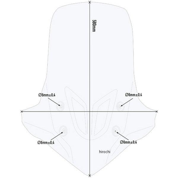 29111 ジビ GIVI D1171ST スクリーン 19年-22年 CB500X クリア JP店 | DAYTONA（バイク用品） | 01