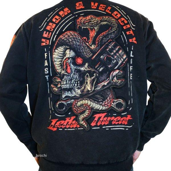 3050-6631 リーサルスレット Lethal Threat HOODY VENOM VELOC BK 3XL