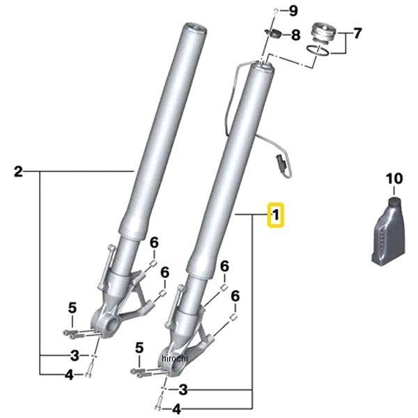 31428565345 BMW純正 フォークストラット 左 JP店