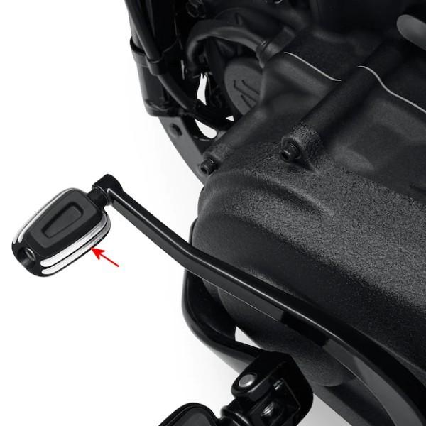 Harley Davidson（ハーレー・ダビッドソン） 33600333 ハーレー純正 シフターペグ Empire ハーレー 黒/シルバー ...