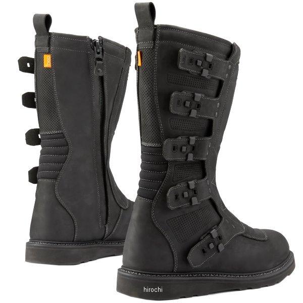 3403-1211 アイコン ICON ブーツ ELSINORE 2 黒 9サイズ JP店 