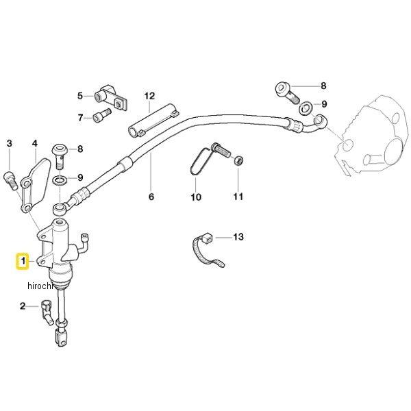 34317660907 BMW純正 R ブレーキ マスター シリンダー D=14，29mm JP店