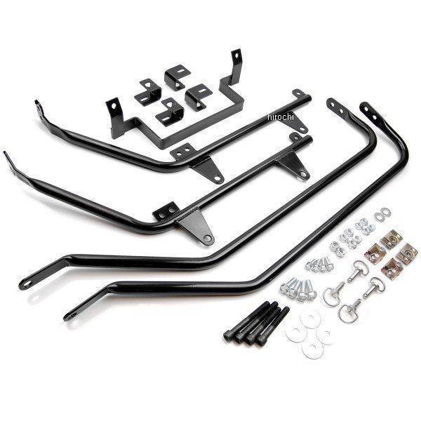 【USA在庫あり】 3501-0204 サイクルビジョン Cycle Visions サドルバッグ取付金具 FLSTF 黒 JP店