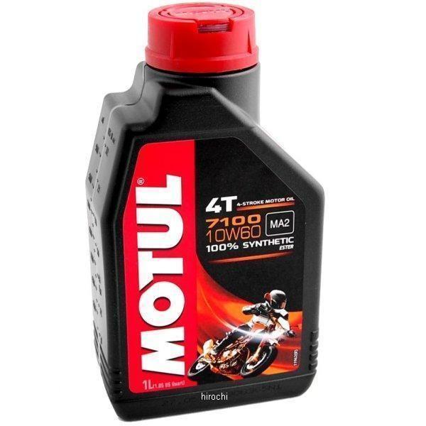 【即納】 104548 モチュール MOTUL 7100 100%化学合成 4スト エンジンオイル 10W60 1リットル JP店｜hirochi