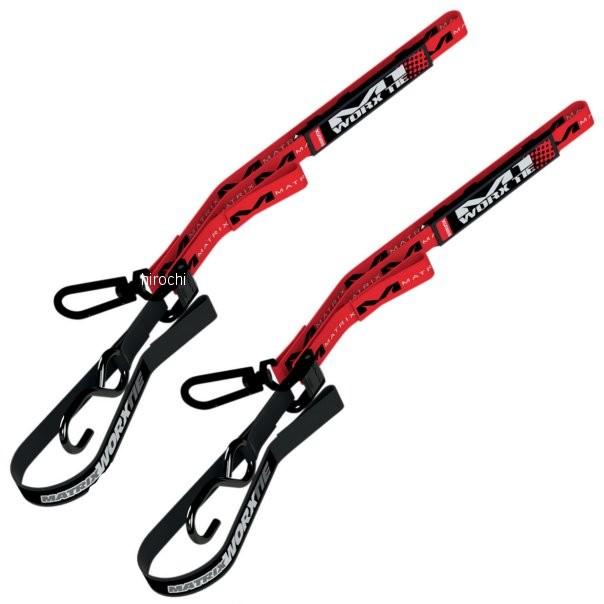 【USA在庫あり】 3920-0230 マトリックスコンセプト Matrix Concepts 幅1インチ(25mm)x69インチ(1753mm) タイダウン M1 WORX オレンジ/黒 (左右ペ