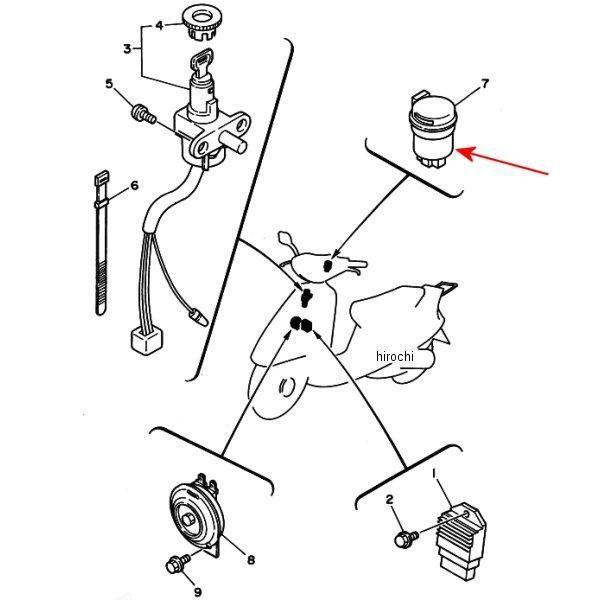YAMAHA（ヤマハ） 【メーカー在庫あり】 3VP-83350-00 ヤマハ純正