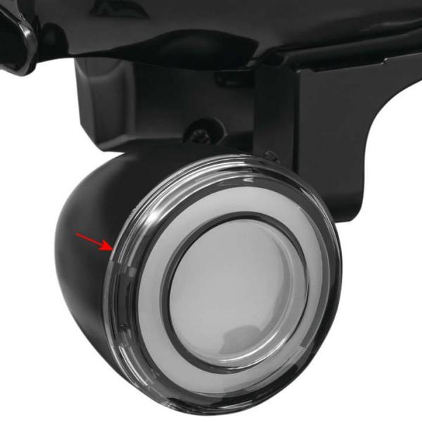 USA在庫あり】 kur2902 クリアキン Kuryakyn LED ウインカー Tracer 白