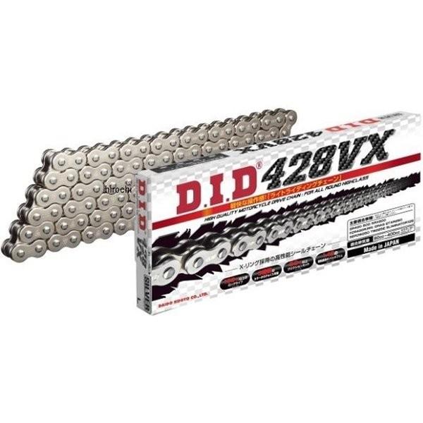 DID 428VX-124L FJ(クリップ) SILVER 4525516379274 大同工業 チェーン