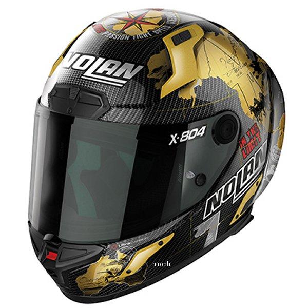【メーカー在庫あり】 44255 ノーラン NOLAN フルフェイスヘルメット X-804RS ULTRA CARBON PURO CHECA GDLD/25 Sサイズ JP店 | DAYTONA（バイク用品）