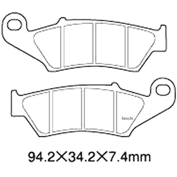 【メーカー在庫あり】 A61-016HN NTB ブレーキパッド フロント 93年以降 WR250R、XLR125R HD161 JP店｜hirochi｜03