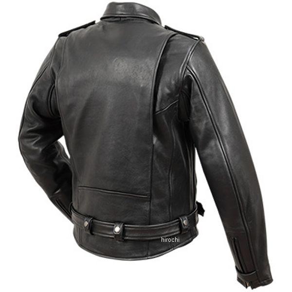 DEGNER - 【製造会社店卸し資産あり】 19WJ-15 デグナー カウレザーダブルジャケット 黒 L大きさ JP店