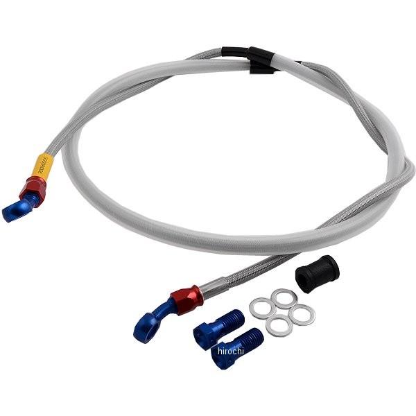 20559120 グッドリッジ ビルドアライン フロント ブレーキホースキット 00年-09年 DR-Z400S アルミ/クリア JP店