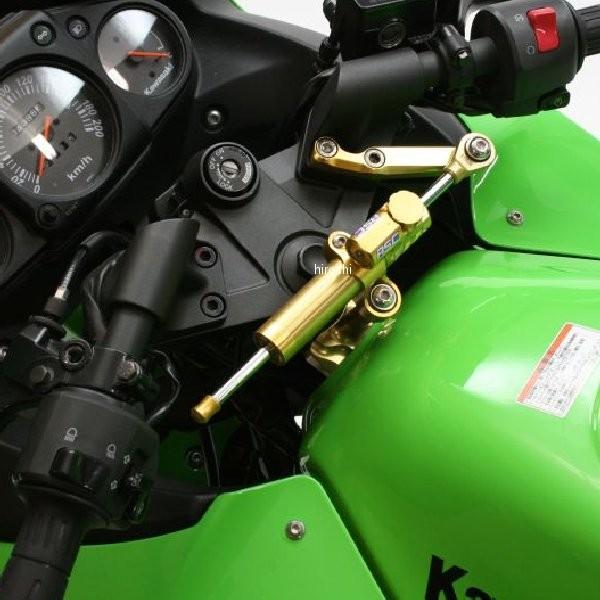 22117034 ハイパープロ HYPERPRO CNCステアリングダンパーステー 75mm/TYPE-1 08年-12年 Ninja 250R ゴールド JP店