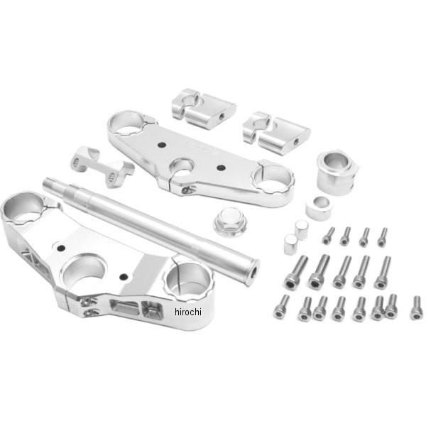 13610005 アクティブ ACTIVE コンバーチブルステムキット フォーク径φ43 ハンドルφ22.2 03年-15年 CB1300SF シルバー JP店 | 