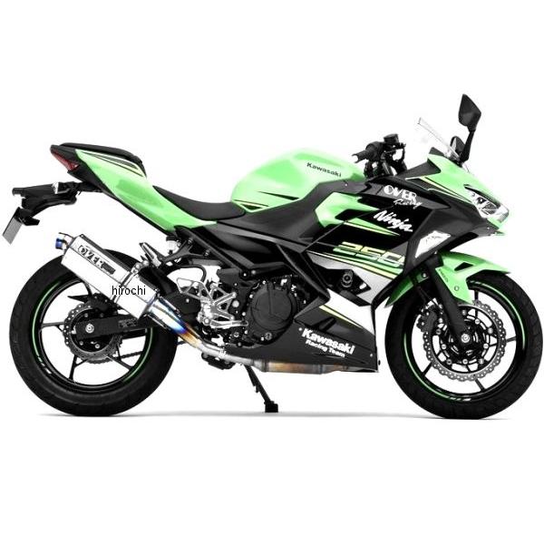 OVER RACING - 17-693-03 オーヴァー OVER スリップオンマフラー TT算式 18年 Ninja250 盛りだくさんチタン JP店 車、バイク、自転車-マフラー