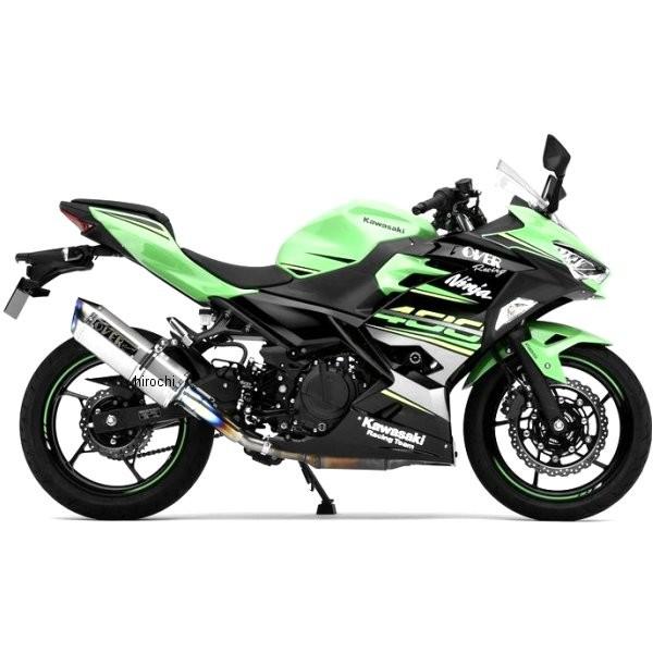17-722-04 オーヴァー OVER スリップオンマフラー TTフォーミュラ RS 18年 Ninja400 フルチタン JP店