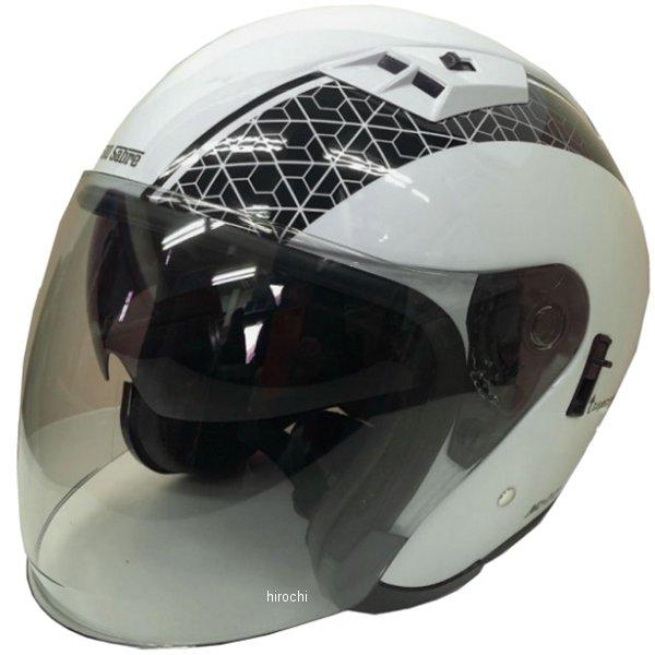 【程度良好】MP500 Sabre JETヘルメット ホワイト (M)サイズ MP500 モトバイパー Moto-Viper ジェットヘルメット SABRE FREUDO 白 M