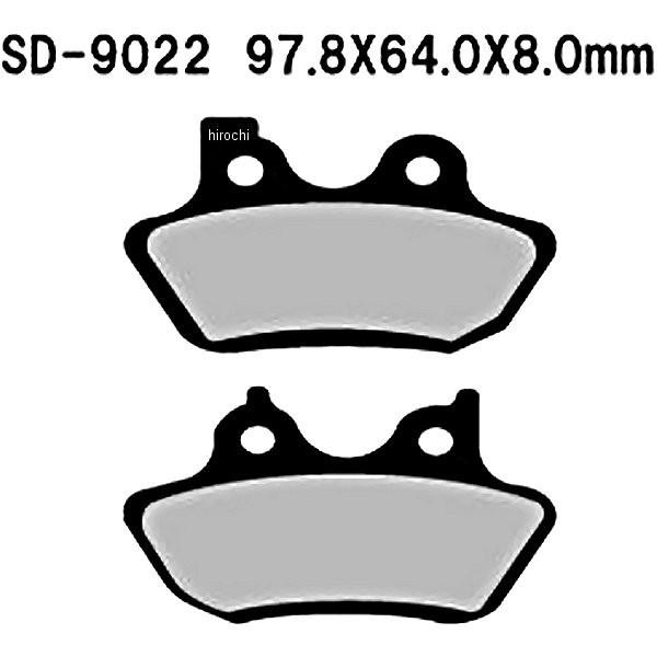 メーカー在庫あり】 SD-9022 ベスラ Vesrah ブレーキパッド レジン 00
