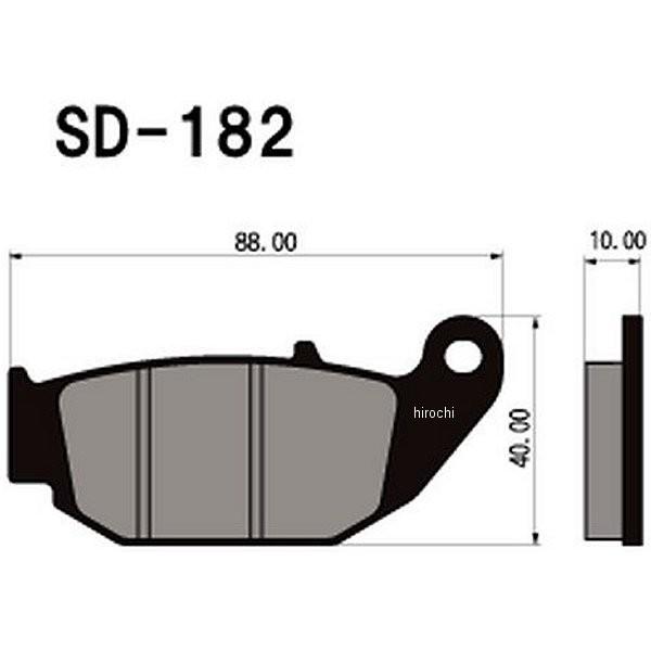 メーカー在庫あり】 SD-182 ベスラ Vesrah ブレーキパッド レジン
