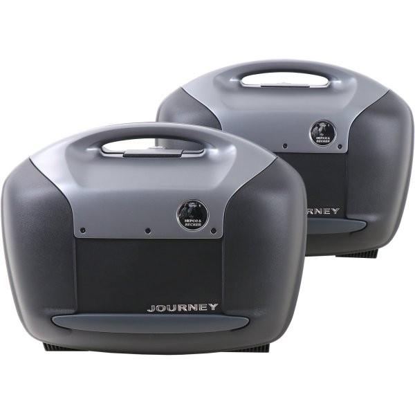 ヘプコ＆ベッカー - 610280 00 04 ヘプコアンドベッカー HEPCO\u0026BECKER JOURNEY 陣営容れもの 42L 黒いこと/アークティック 決定づける西洋ナシ JP店 リアボックスキャリアセット-車、バイク、自転車-バイク