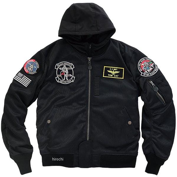 HTVA2321SBKM HTVA-2321S ヒューストン HOUSTON 春夏モデル メッシュジャケット MA-1 BLACK KNIGHTS M/C 黒 Mサイズ JP店 | ブランド登録なし