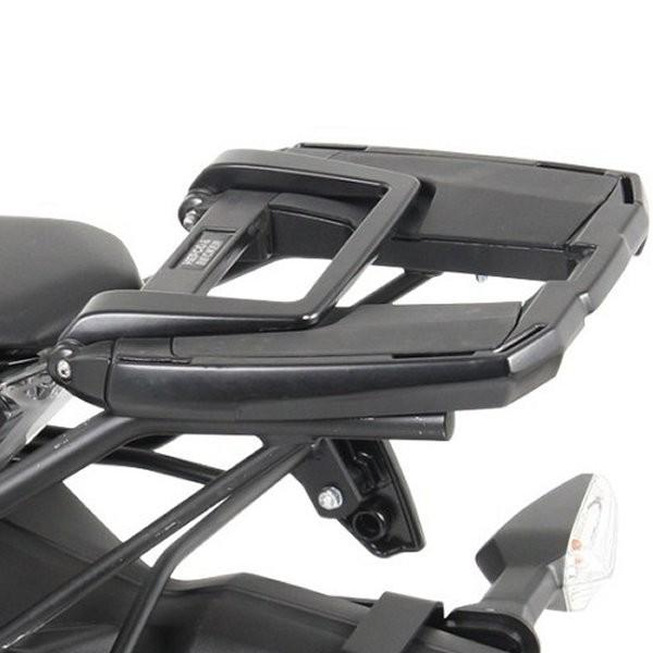 6612528 01 01 ヘプコアンドベッカー HEPCO\u0026BECKER トップケースキャリア EASYラック ブラック 17年-21年 Ninja650 JP店