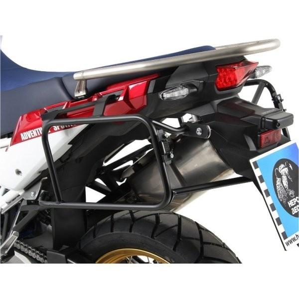 6539512 00 01 ヘプコアンドベッカー HEPCO\u0026BECKER サイドキャリア エンデューロ 18年-19年 CRF1000L AfricaTwin 黒 JP店