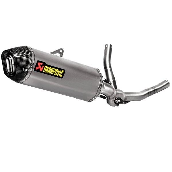 S-S6R9-WT アクラポビッチ AKRAPOVIC フルエキゾースト レーシングライン 17年-22年 V-Strom650 チタン JP店｜hirochi