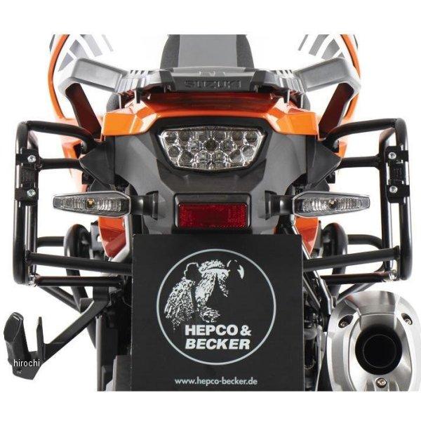 6533544 00 01 ヘプコアンドベッカー HEPCO&BECKER サイドキャリア 20年 V-STROM1050 黒 JP店_1