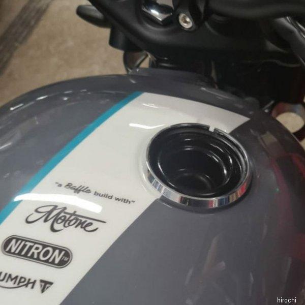 楽天 MMU554 モートーンカスタムズ タンクキャップリング トライアンフ 19年-23年 JP店 SpeedTwin シルバー タンクキャップカバー (正規品)Motone Customs タンクキャップ ブラス NXS003 モートーン タンク関連パーツ バイク
