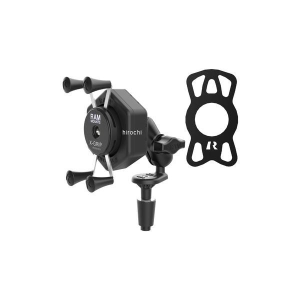 【メーカー在庫あり】 RAM-B-176-A-UN7-462 ラムマウント RAM Mounts 防振XグリップS＆フォークステムベースセット ショートアーム 1インチボール 汎用の画像