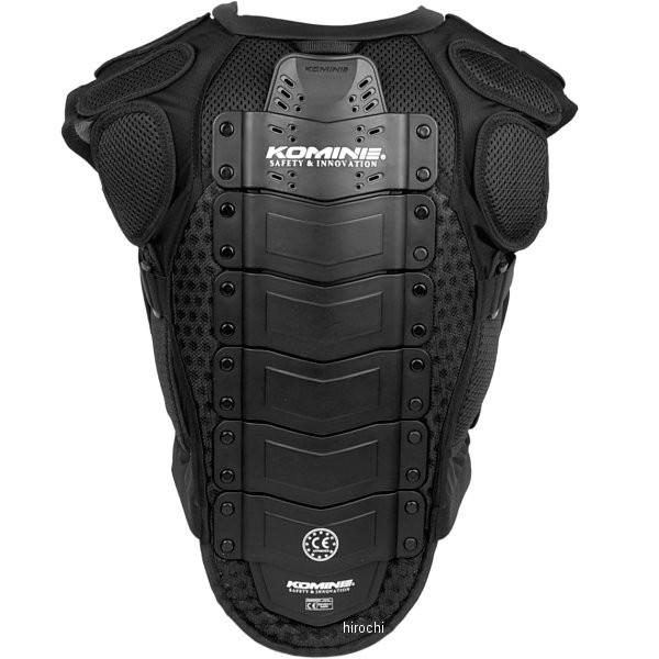 【メーカー在庫あり】 SK-696 コミネ KOMINE CE ボディ プロテクション インナー ベスト 黒 XLサイズ JP店の画像