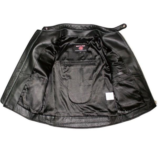 MF-LJ140K モトフィールド 秋冬モデル シングルライダースレザージャケット 黒 6Lサイズ JP店の画像