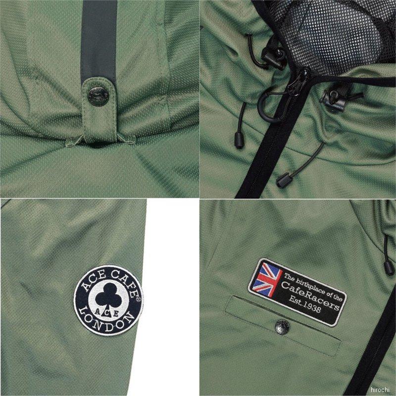 エースカフェロンドン スーパーライトメッシュジャケット SS2401JJ スーパーライトメッシュジャケット（オリーブ） – エースカフェ