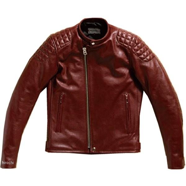 0818-0/RDLL 0818 カドヤ KADOYA レザージャケット スピードツイン モデル-0 赤 LLサイズ JP店