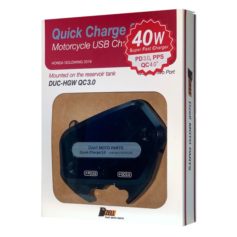 【メーカー在庫あり】 780238 コルハート Dzell USB ゴールドウィング タイプC JP店の画像