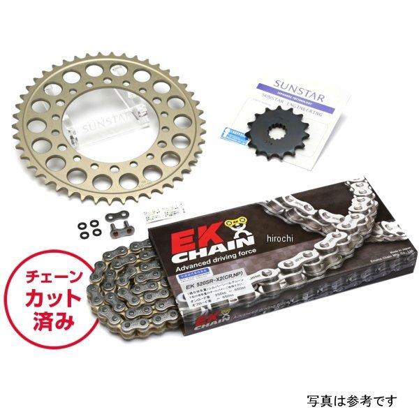 KE3K102 サンスター スプロケット＆チェーンキット 520 97年-07年 SUPER SHERPA シルバー JP店