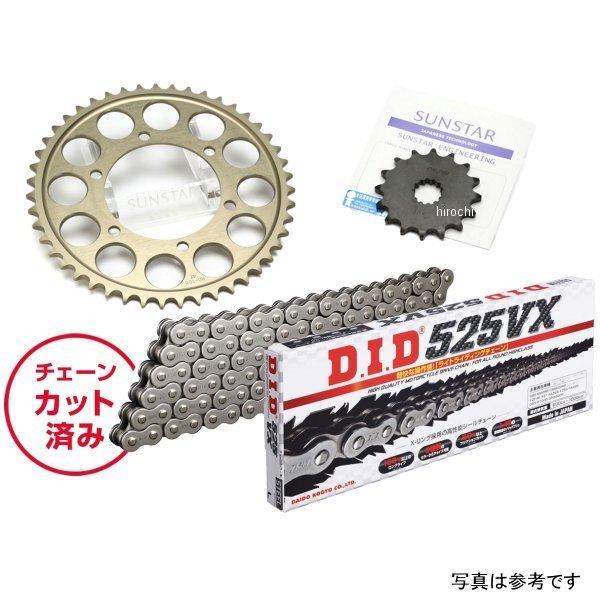 KD45401 サンスター スプロケット＆チェーンキット 525 14年-21年 MT-09 スチール JP店