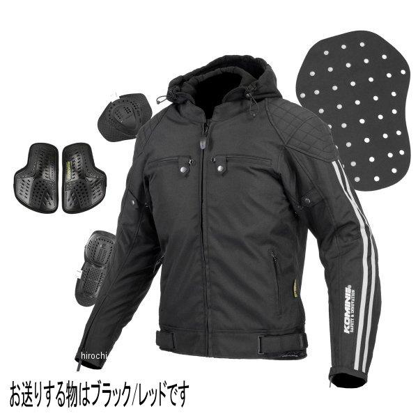 Hi-STANDARD パーカー　XL 黒 メーカー在庫あり】 4573325767522 JK-614 コミネ KOMINE 秋冬